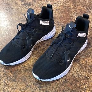 New Puma Women’s 8.5 Soft Foam Black Tennis Shoe